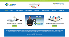 Desktop Screenshot of lifemedsafety.com